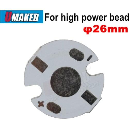 16mm 1W led aluminum plate base board, LED PCB board for flashlight, bulb light. heat sink board Free shipping