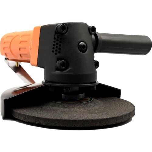 5Inch 125MM Pneumatic Angle Grinder Polisher Sander Trigger Type Air Angle Grinding Tools 11000RPM Pneumatic Tools 230mm Length