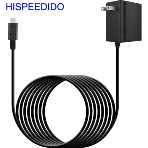 HISPEEDIDO 15V 2.6A 5V 1.5A fast Charging Power Supply AC Adapter for Nintend Switch NS Game Console Wall Charger Home Travel