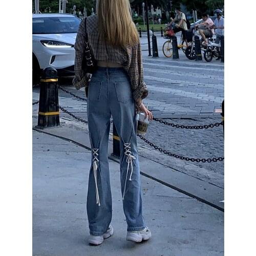 Женские прямые джинсы BVOCYRNG China At AliExpress