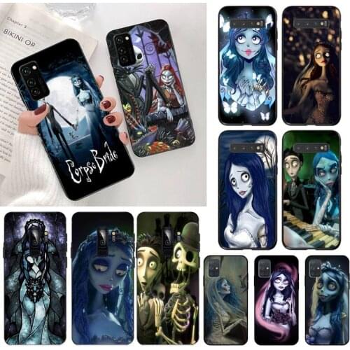 Tim Burtons Corpse Bride Phone Case for Samsung S20 plus Ultra S6 S7 edge S8 S9 plus S10 5G lite 2020