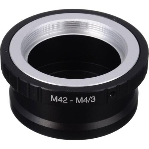 1PC Black Metal M42 Lens To An Micro 4/3 M4/3 MFT Adapter For Olympus Pen Lumix G For Panasonic G1 GH1 GF1 G2 G10