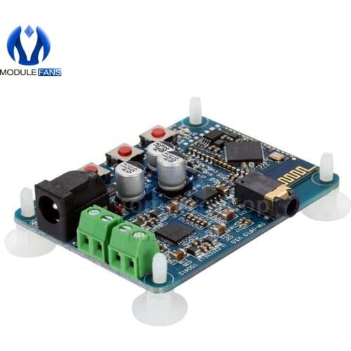DC 12V Bluetooth BLE V4.0 4.0 PAM8610 Audio Receiver Stereo Amplifier Board 10W+10W 2X10W Diy Electronic Module