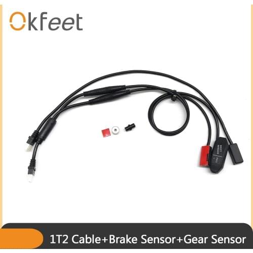 Okfeet TSDZ2 Tongsheng Electric Bike Bicycle Parts Accessories Gear Shift Brake Sensor for Ebike Mid Drive Motor