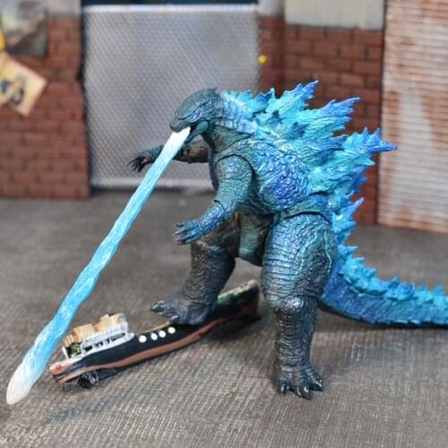 Bandai Genuine Godzilla Mothra Raton Kedora Movie Version Action Figures Tomys Against Homeless Models18cm