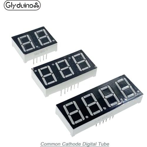 Glyduino 0.56'' inch 4 Bit Common Cathode Digital Tube LED Display Module for Arduino