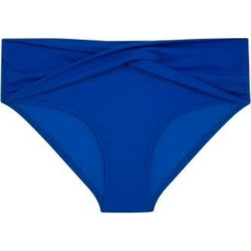 LOOK FOR YOUR WONDERFUL NIGHTS WITH ITS STUNNING Womens Saks Basic Twist Bikini Bottoms FREE SHIPPING