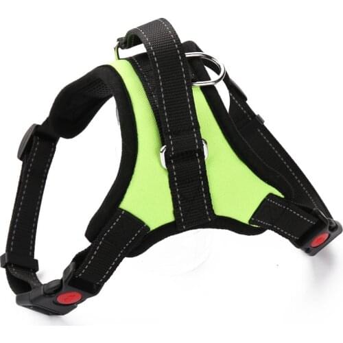 HOT SALE Cat Dog Nylon Harness Vest Walking Lead Leash For Puppy Dogs Collar Polyester Mesh Harness For Medium Large Dog Cat Pet
