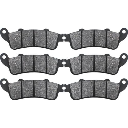 Motorcycle Front and Rear Brake Pads for HONDA VFR 800 VFR800 Interceptor 1998-2005 CB1100 SF CB 1000 SF X11 2000-2003