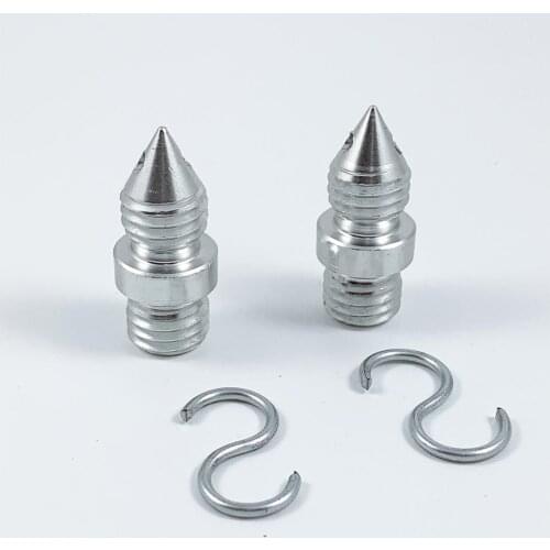 2PCS New Plumb Bob Hook and prism adapter 5/8x11 thread for mini Prism