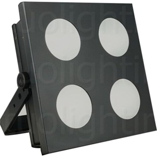 Feituo Stage Light 10pcs/lot 4X100W COB Cool White /Warm White 4 Eyes LED Audience Matrix Blinder Light