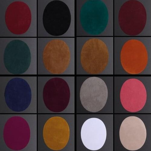 Fabric Elbow Patches For Suit Jacket Sweater Oval Decoration Patches DIY Repair Patch Sewing Supplies Knee Accessories