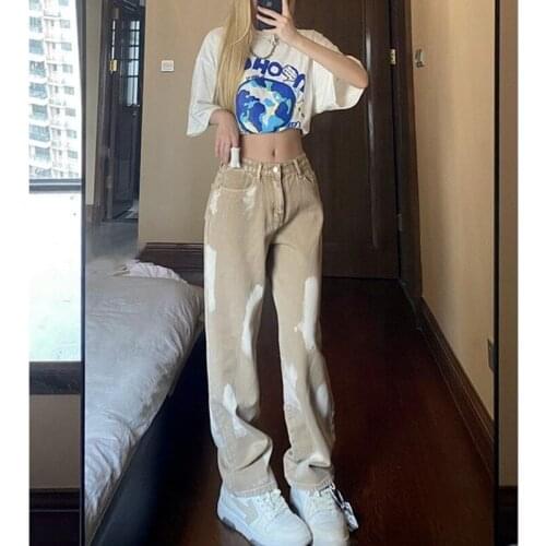 Широкие джинсы WICCON China At AliExpress