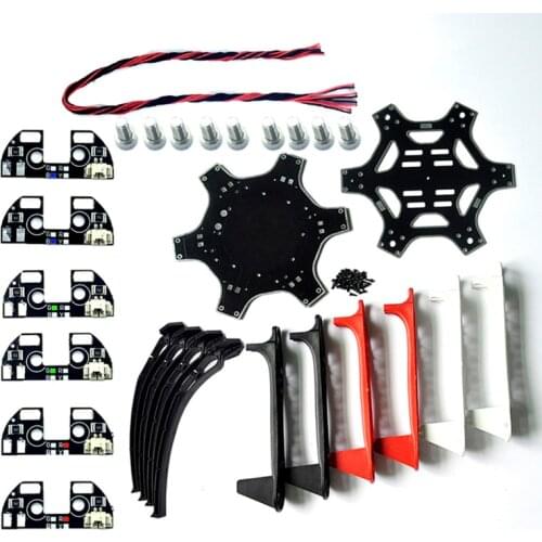 ZMR F550 Hexa-Rotor Air Frame f550 Flame Wheel Kit 550mm SK480 landing gear for KK MK MWC RC drone