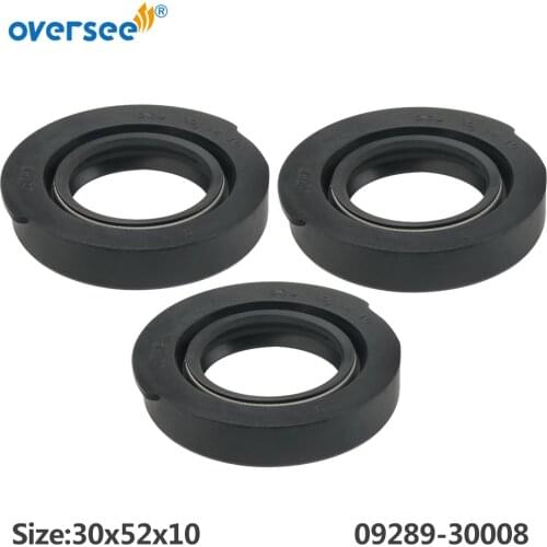 09289-30008 Oil Seal For Suzuki Outboard Motor Crankshaft 2T DT15 9.9 15HP 9.9HP Size 30*52*10mm