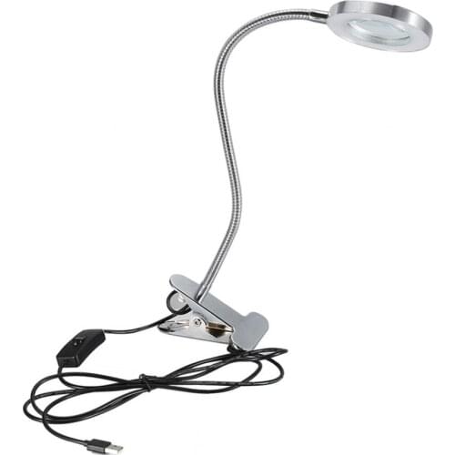 1pcs 7w Improved Frosted Brightness LED Desk Lamp For Lip Eyebrow Tattoo and Body Art Permanent Makeup Equipment USB Table Light