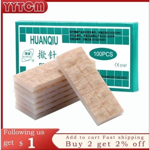 100Pcs/box Press Needles Ear Acupuncture Needle Disposable Chinese Acupuncture Therapy For Ears