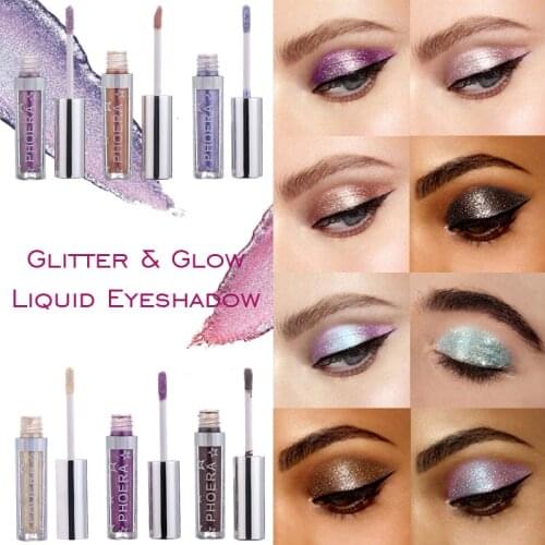 4 Colors Diamond Eye Shadow Sweet Mint Metal Shimmer Glow Glitter Single Liquid Eyeshadow Makeup Pigment Eye Shadow Cosmetics