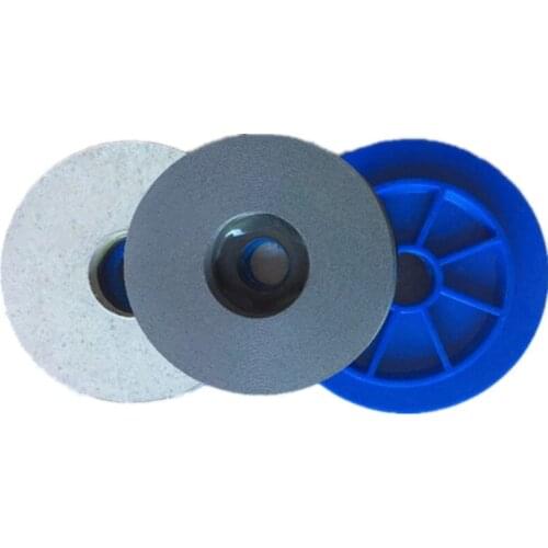 5 Inch Snail Lock Wheel Diamond Grinding Sink Drum Polishing Buff Angle Grinder Wet Polishing Resin Bond Pad Disc