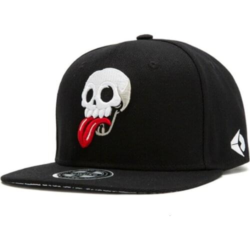 2020 Brand Design Baseball Cap Funny Skull Embroidery Cap Men Hip Hop Caps Embroidered Summer Sun Hat Trucker Hats for Women