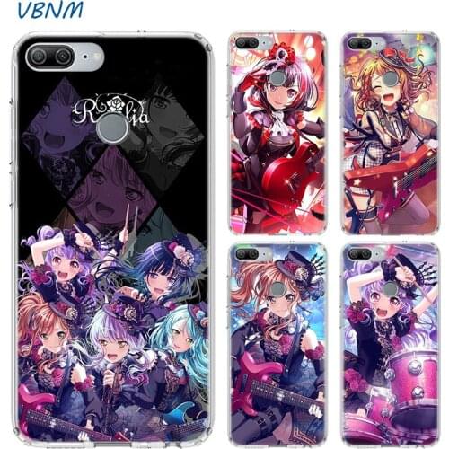 BanG Dream Anime Phone Case For Huawei Honor 30 30s Play4T 20 9X Pro 8X 10 lite 9A 8A 8C 8S 9 V20 V30 Y5 Y6 Y7 Y9 2019 Cover