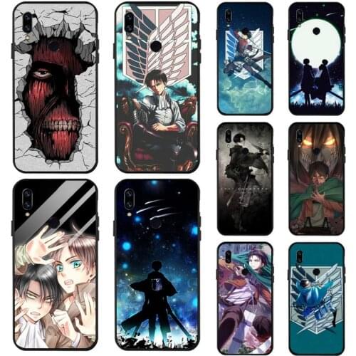Attack on Titan Phone Case For Xiaomi Redmi note 8 9 pro 7 8T 9A 9S K20