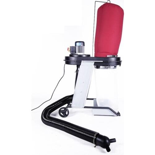 Woodworking Dust Collector Mute Copper Vacuum Cleaner 220V Motor Plating 550W High-power Metal Dust Collector Machine