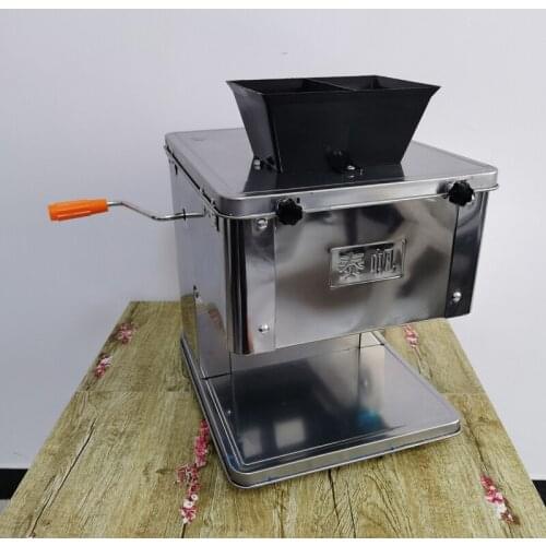 Electric Meat Cutting Machine Fully Automatic Shred Sliced Dicing Meat Slicer Commercial Vegetable Cutter Machine