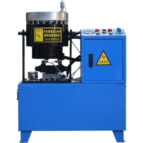 Hydraulic Hose Crimping Crimper Machine Vertical Stainless Steel Pipe Hydraulic Hose Presses With 10 Sets Of Dies 220V/380V