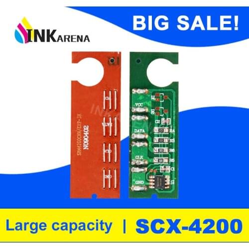 INKARENA SCX-D4200A SCXD4200A 4200A Toner Cartridge Reset Chip for Samsung SCX-4200 SCX 4200 SCX4200 4200 SCX-4210 SCX 4210