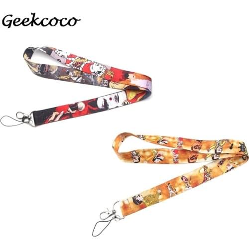 J1913 Fashion Classical Singer Neckneck Lanyard Key ID Card Gym Mobile Phone Strap Multifunction Cartoon Decoration