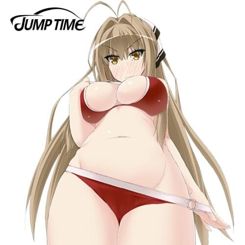 JumpTime 13cm x 11.1cm Amagi Brilliant Park Collection Anime Car Styling Cartoon Waterproof Decals Door Decoration Car Stickers