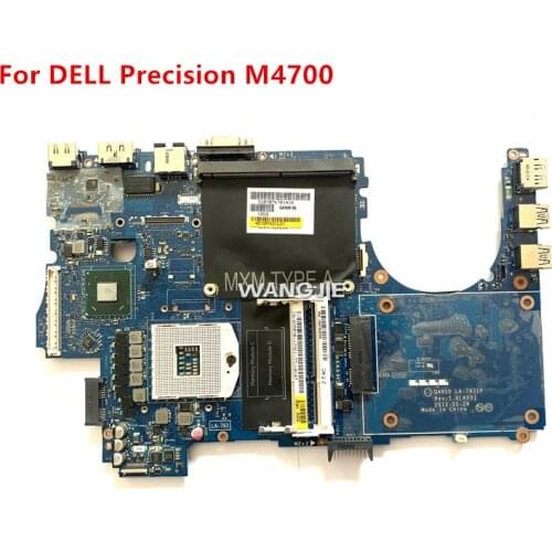Laptop motherboard For DELL Precision M4700 SLJ8A Mainboard CN-02PR7R 02PR7R QAR00 LA-7931P 100% working