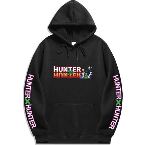 Hunter x Hunter Hoodies Men Sweatshirt Tracksuit Streetwear Anime Harajuku Casual clothes Hunter x Hunter Hooded Tops