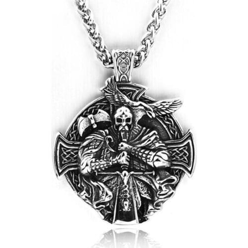 Fashion Viking Thors Hammer Personality Pendant Necklace Men Exquisite Jewelry
