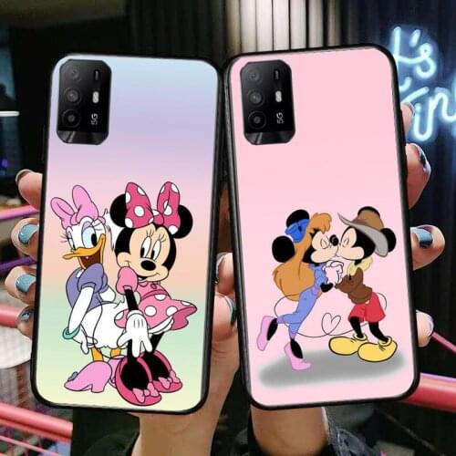 Minnie Mouse Mickey HugFor Realme C3 Case Soft Silicon Back cover OPPO Realme C3 RMX2020 Coque Capa Funda find x3 pro C21 8 Pro
