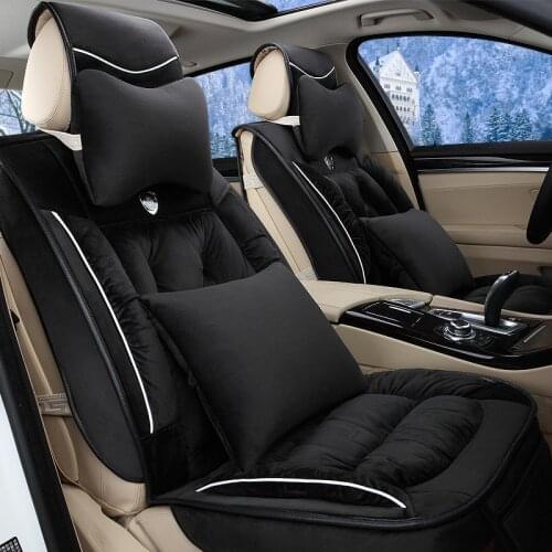 New Car Seat Covers Cotton Plush Car Mat Automotive Supplies Automotive Seat Cushion Sets, Winter Seat, Car Styling For BMW Audi