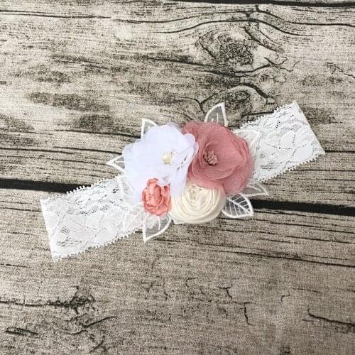 Blush Pink Flower Headband