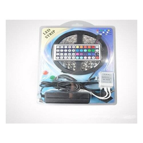 RGB led strip 5050/3528/2835 RGB remote control 44 key power supply Set waterproof Colorful Discoloration Soft light bar rbg led