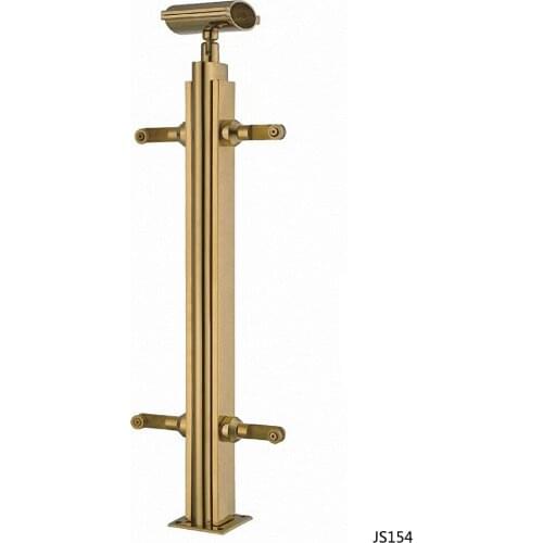 Freeshipping 950mm JS154 Column Customade Floor Mount Newel Handrail Armrest Post Pillar Pole for Staircase