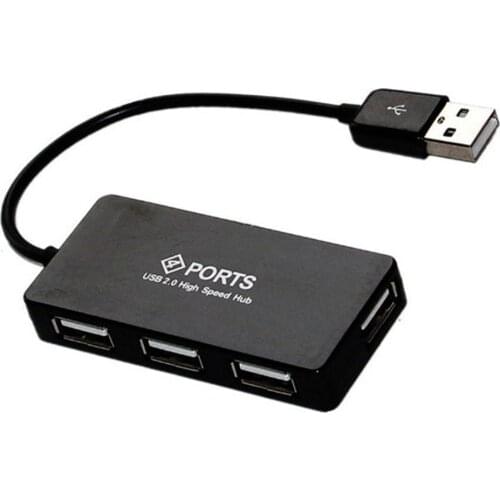 4 Ports USB HUB High Speed USB 2.0 Hub Adapter Multi USB Splitter Expander Mini Hub for Notebook PC Computer Accessories