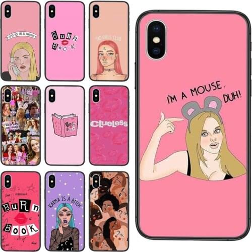Mean Girls Burn Book Protector Phone Skin Case Real For Huawei P50 P40 P30 Lite P Smart Z 2019 2020 2021