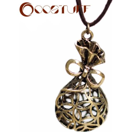 Womans Jewelry Statement necklaces & pendants Hollow Bag Pendants Vintage Long Necklace women christmas gift collares mujer
