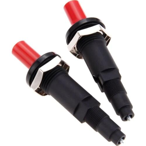 2 Pcs Piezo Ceramic Ignitor Kit for Propane Gas Heaters BBQ Grill Igniter Gas Stove Fireplace Parts Ignitor Kit One Outlet