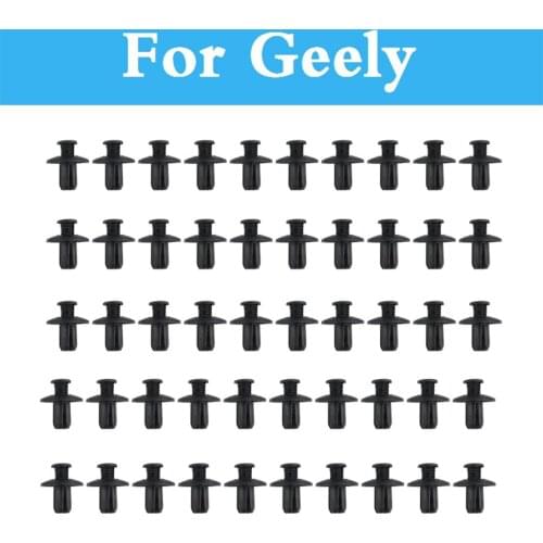 8mm Car Plastic Rivet Fasteners Bumper Mudguard Expansion Clips For Geely FC (Vision) MK MK MR Cross Otaka