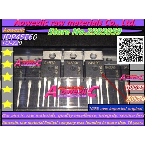 Aoweziic 100% new imported original IDP45E60 D45E60 TO220-2 rectifier diode 650V 45A