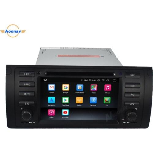 Radio android 2 din For BMW X5 M5 E39 1995-2003 E53 2000-2007 car DVD player touch screen GPS navigation auto multimedia player