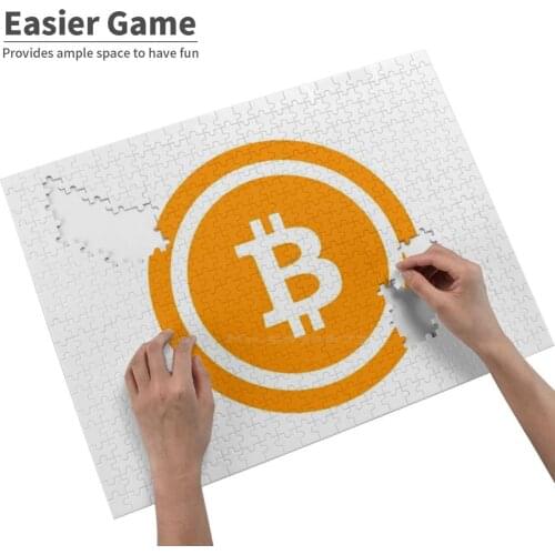 Bitcoin Buy Btc Hodl Crypto Cryptocurrency Satoshi Sats To The Moon Jigsaw Puzzle ChildrenS Educational Toys Gift Adult Hobby