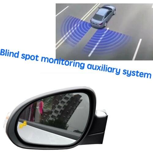 Car BSD BSM BSA Blind Area Spot Warning Drive Mirror Rear Radar Detection System For Hyundai i30 Elantra Touring 2007~2012