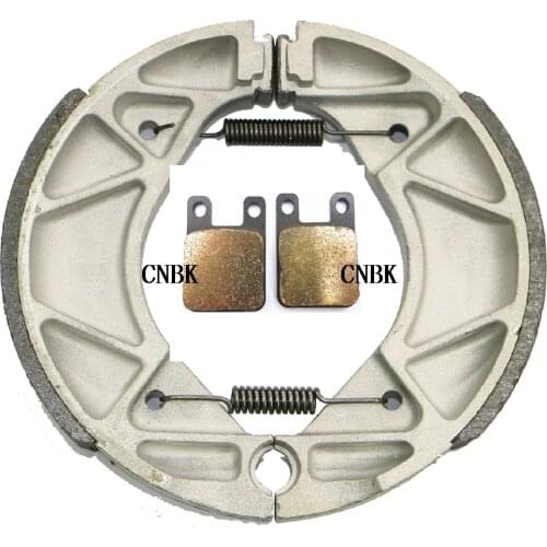 Brake Pads Shoe Drum Set for DERBI Atlantis 100 00 - 06 50 04 - 06 TALJET 125 180 LC Dragster 99 Front Rear Scooter